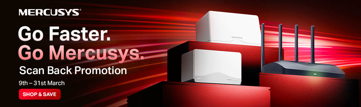 Mercusys Networking Solutions | High-Speed Routers, Switches & Mesh WiFi