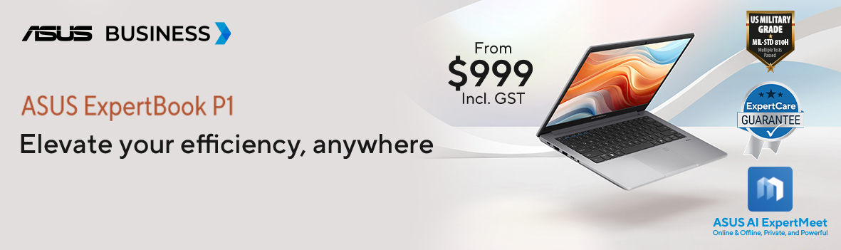 ASUS ExpertBook P1 Business Laptop – AI-Powered Productivity, Military Grade Durability
