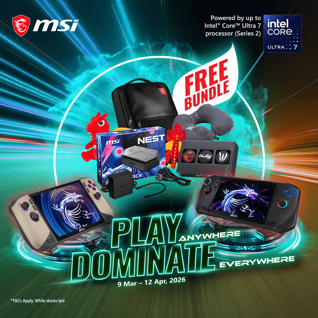 Claim a Free MSI Gift Bundle Worth $700 with Select MSI Claw