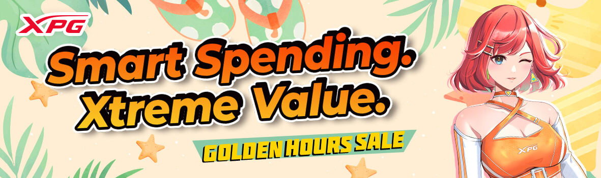 XPG Gaming Gear Sale – Golden Hours Deals on SSD, RAM & Accessories