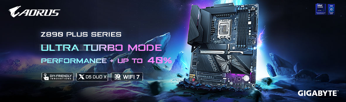 GIGABYTE Z890 PLUS Series Coming Soon | Unleash the Power of Intel Core Ultra