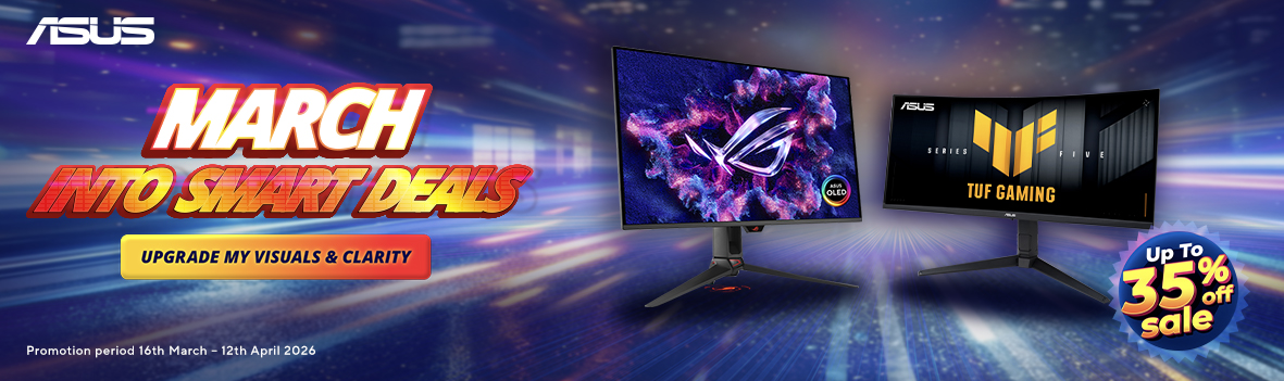 Epic ASUS Gaming Monitor Sale | Save Big on ROG & TUF Displays