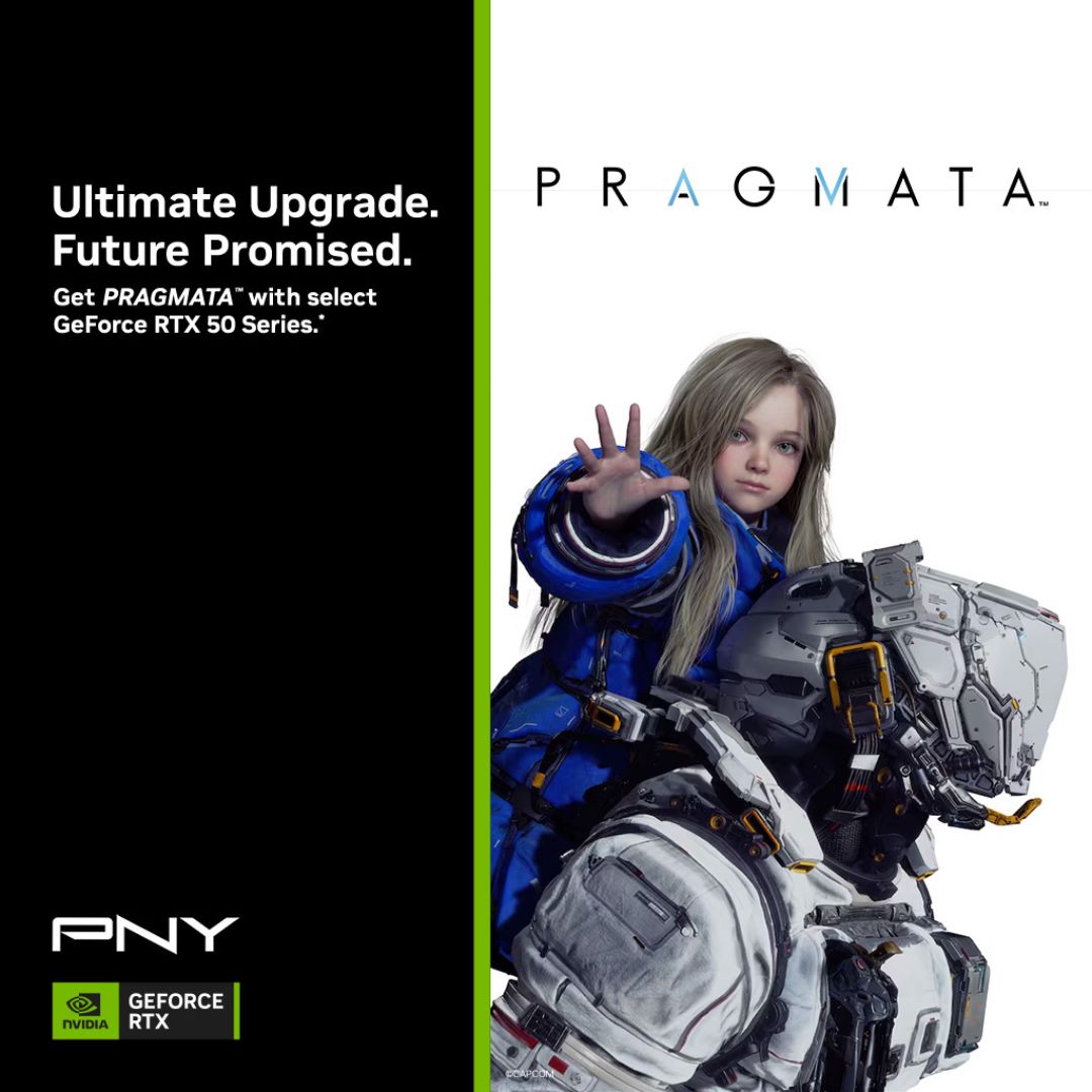 Claim Your Free PRAGMATA™ Key with PNY RTX 50 Series