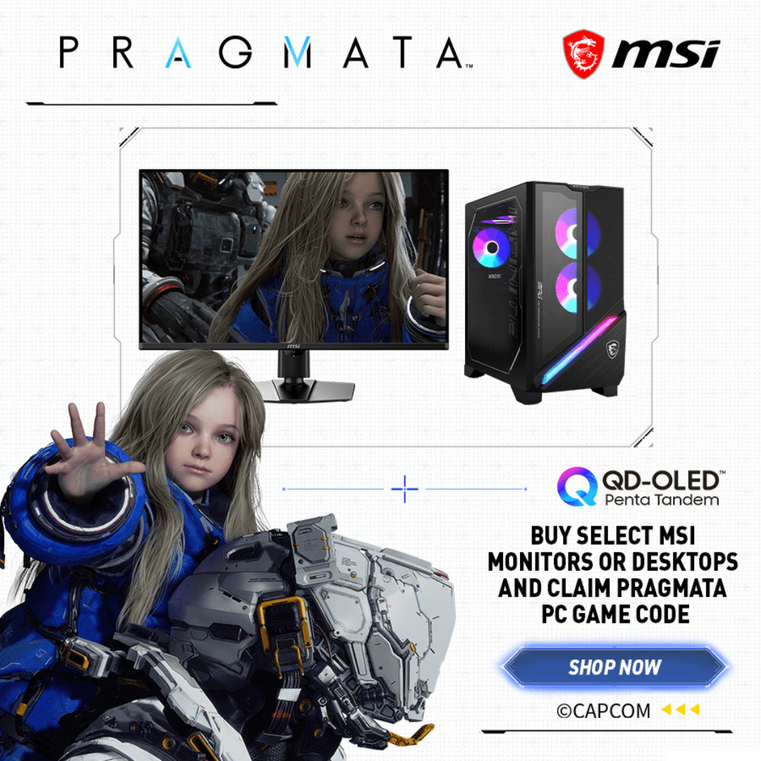 Get Bonus PRAGMATA with Select MSI Monitors