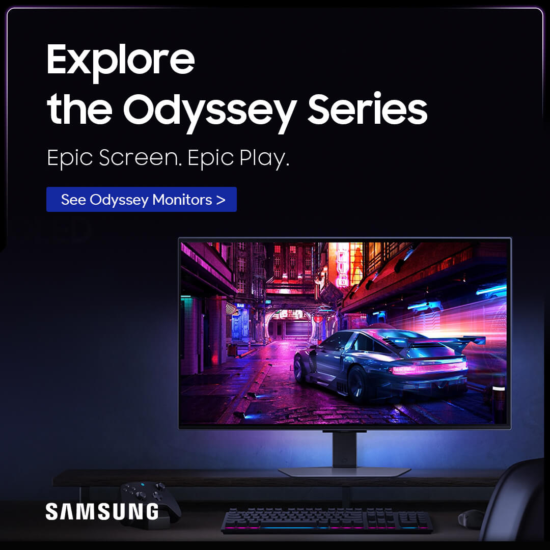 Explore the Samsung Odyssey Series for Epic Screen and Epic Play