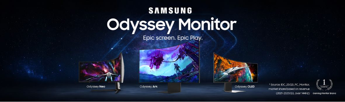 Unleash Epic Play with Samsung Odyssey Series | Up to 35% Off