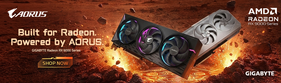 GIGABYTE Radeon RX 9000 Series | Built for Radeon. Powered by AORUS.