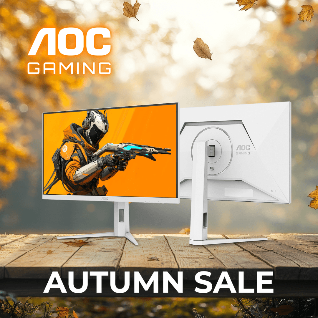 AOC Monitors Autumn Sale 2026 | Up to 30% Off AOC Gaming & Office Displays