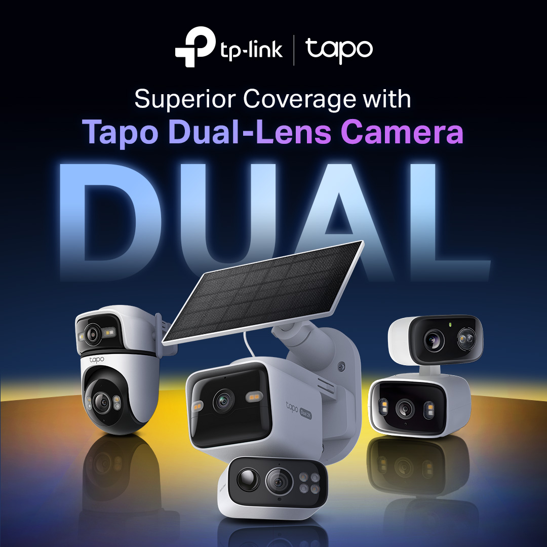 TP-Link Tapo Dual-Lens Cameras | Superior Security and Coverage