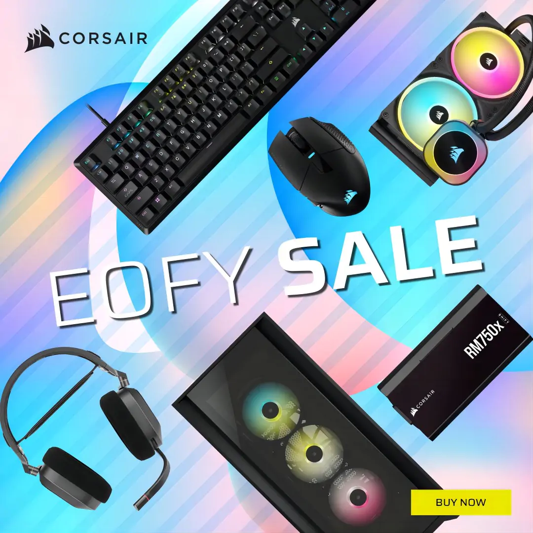 Build Better with CORSAIR Cases & Cooling Fans
