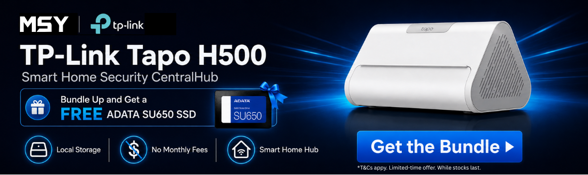 TP-Link Tapo H500 CentralHub Bundle with Free ADATA SU650 SSD