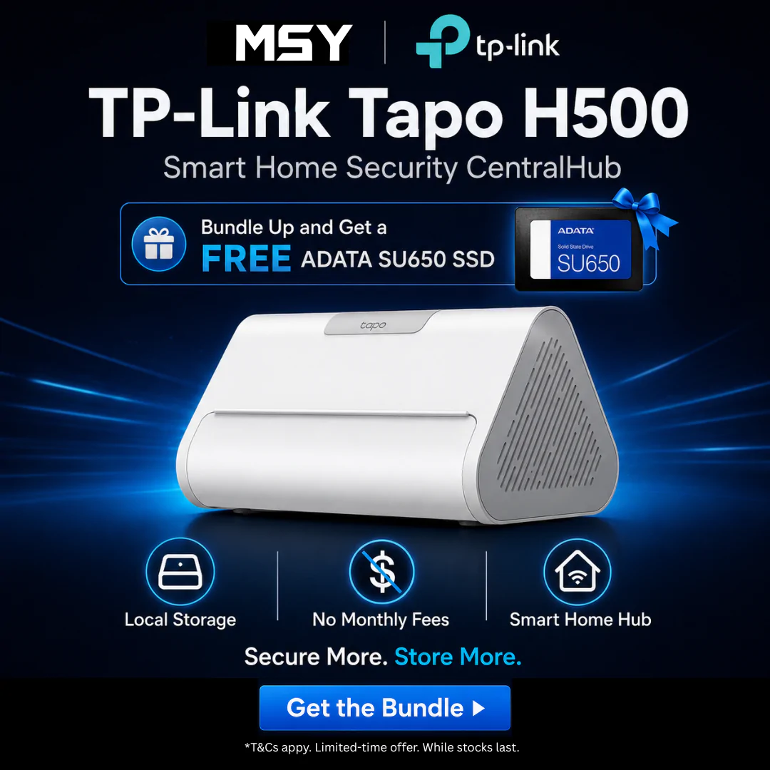 TP-Link Tapo H500 Bundle with Free ADATA SSD