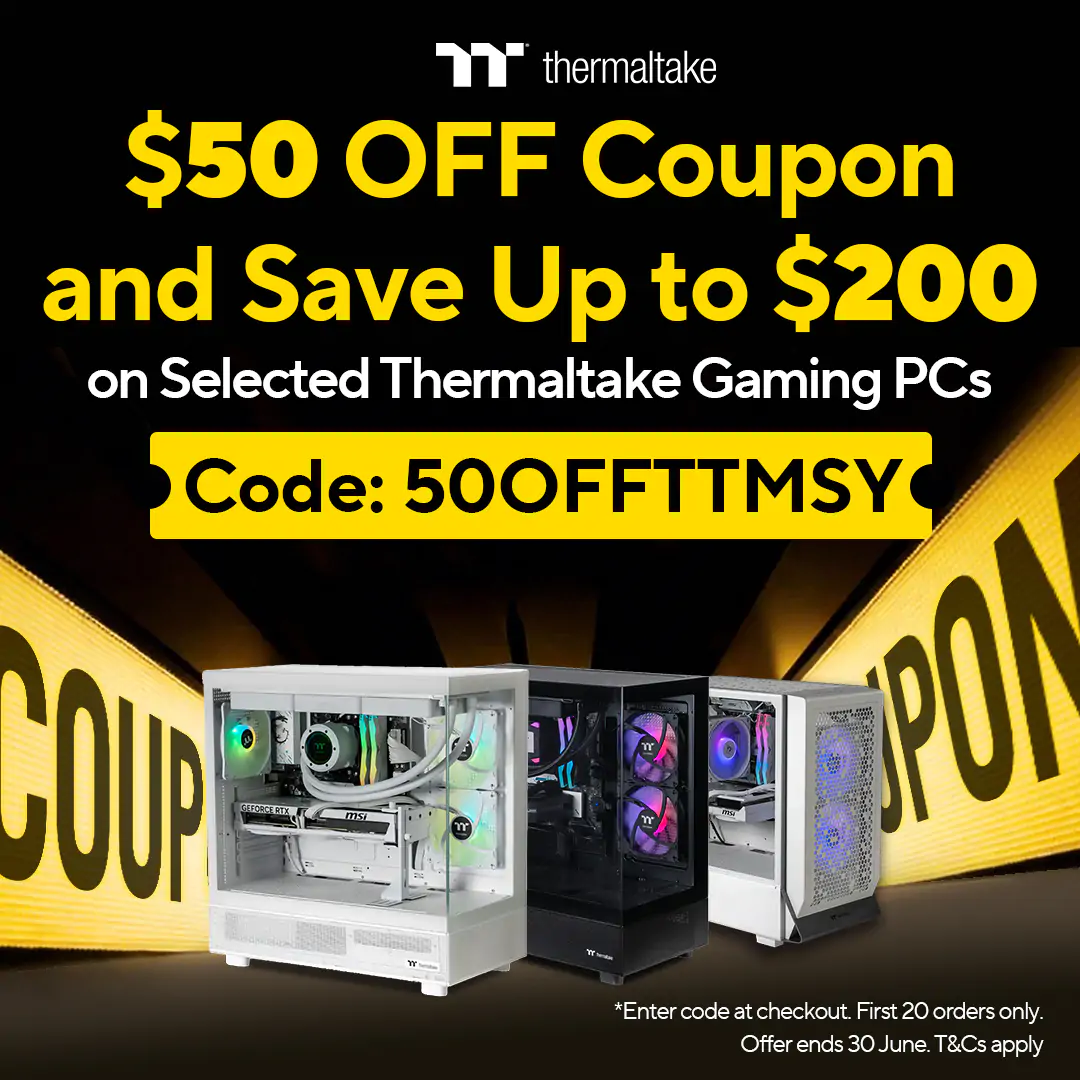 Thermaltake Gaming PC Coupon