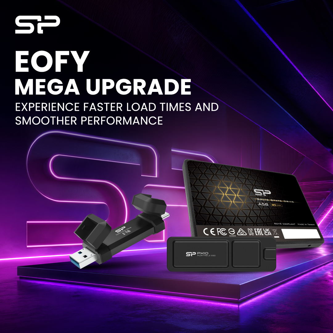 Silicon Power Storage & Gaming Memory EOFY Mega Upgrade Sale 