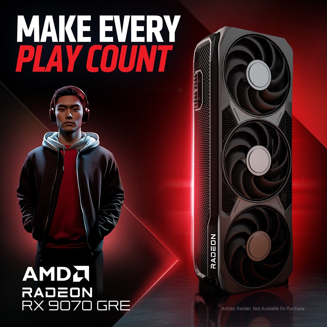 Dominate Every Play with AMD Radeon RX 9000 Series Graphics Cards