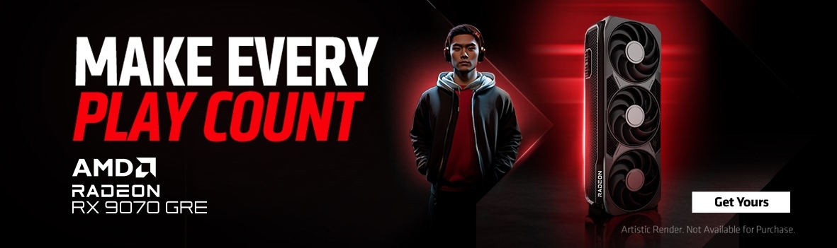 Dominate Every Play with AMD Radeon RX 9000 Series Graphics Cards