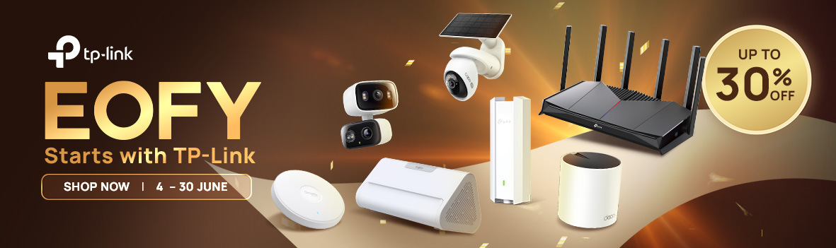 TP-Link EOFY Tech Sale 2026 | Home & Business Networking Deals