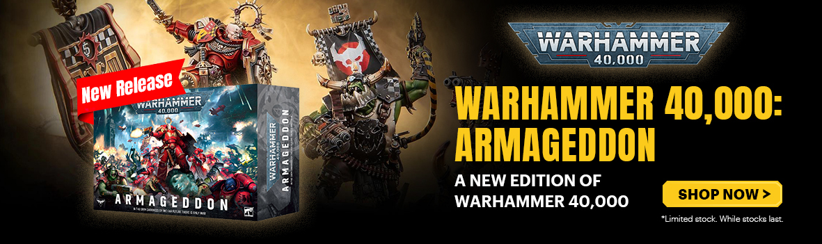 WARHAMMER 40,000: ARMAGEDDON | A NEW EDITION OF WARHAMMER 40,000