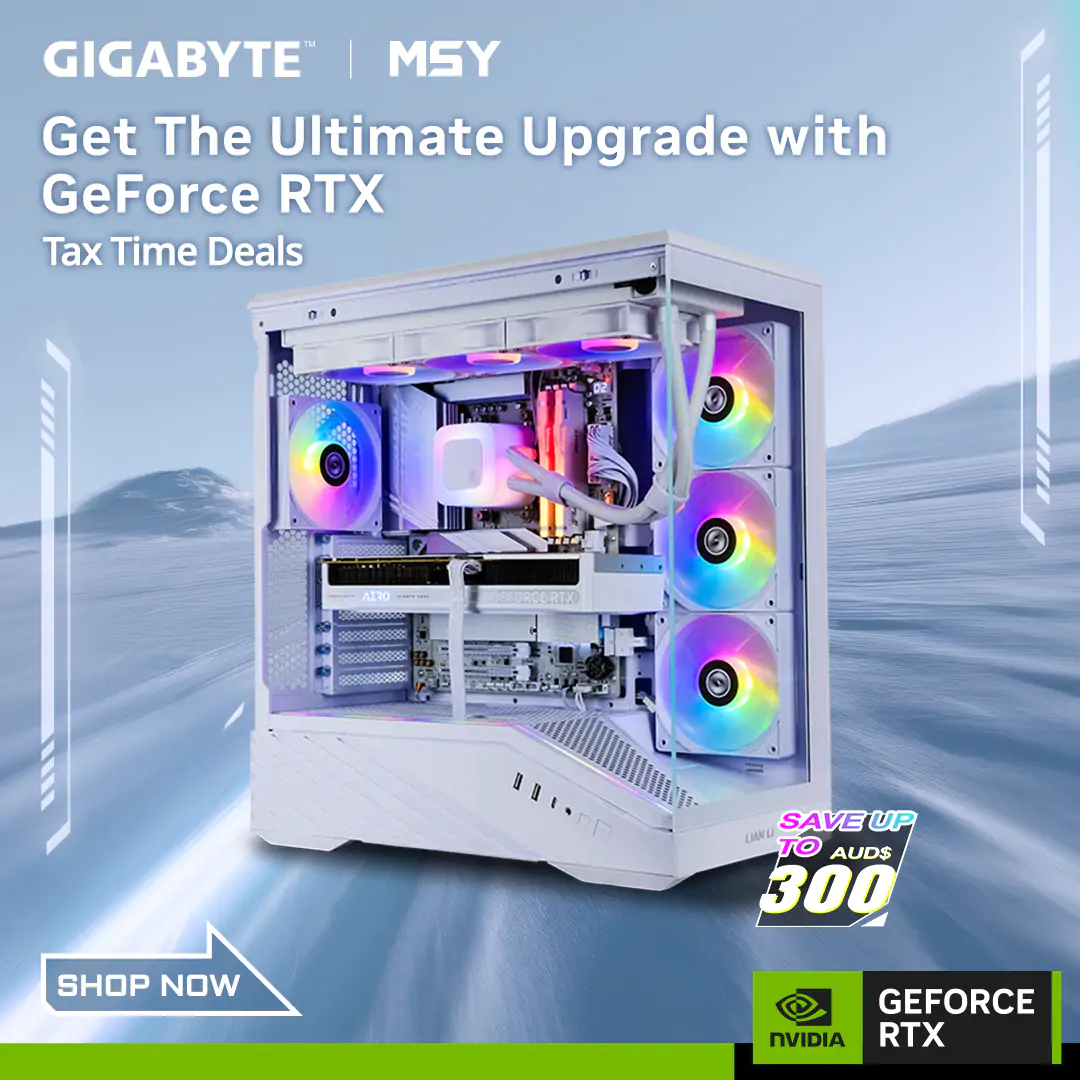 Get The Ultimate Upgrade with GeForce RTX | GIGABYTE Tax Time Deals