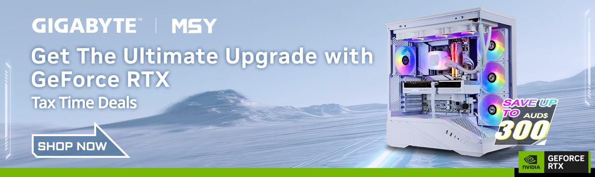 Get The Ultimate Upgrade with GeForce RTX | GIGABYTE Tax Time Deals