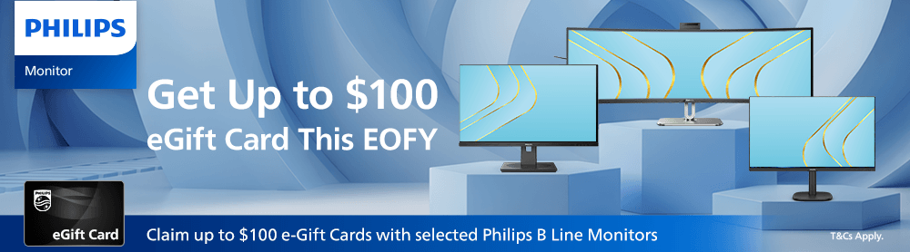 Get Up to $100 eGift Card with Selected Philips B Line Monitors