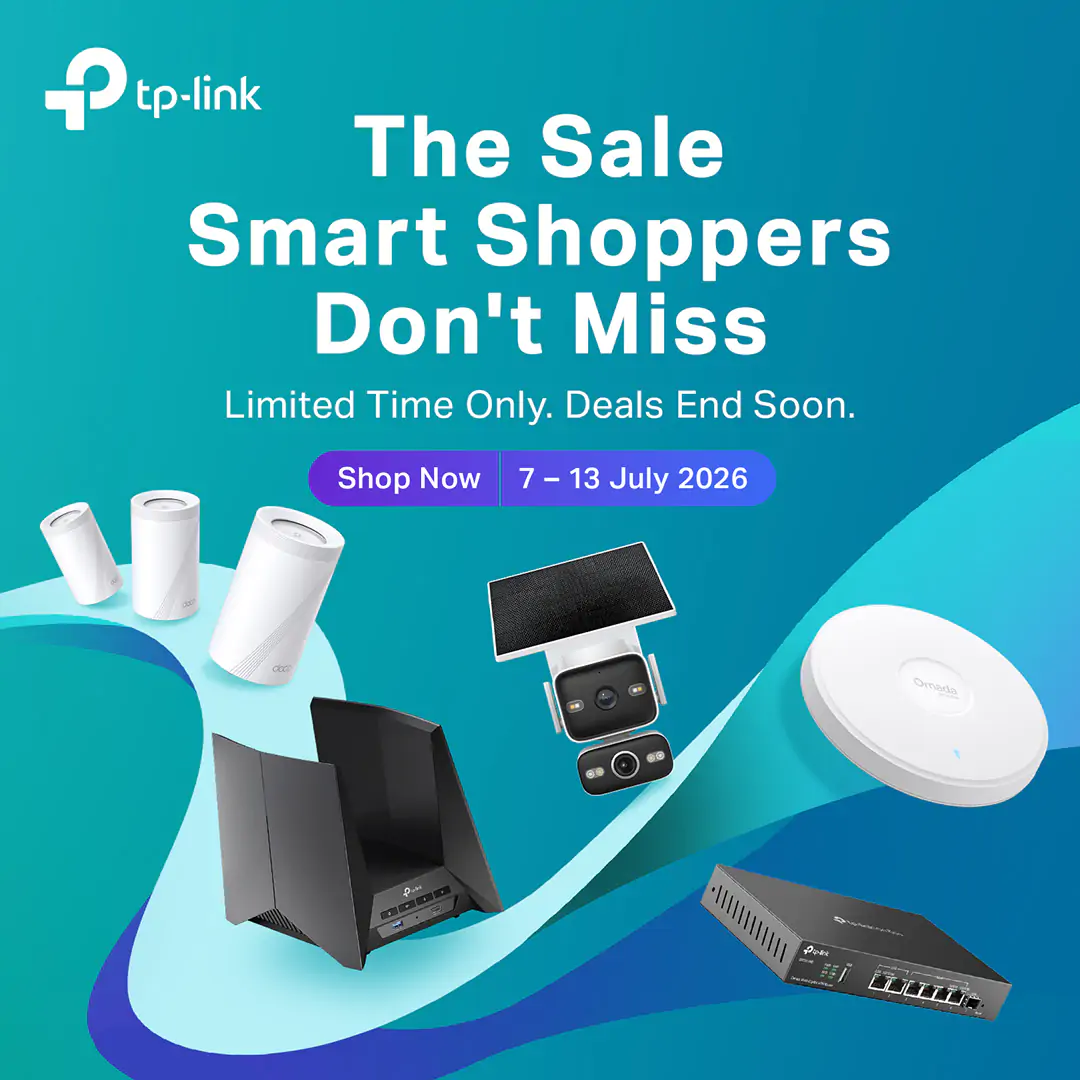 TP-Link & Tapo July Deals – Smart Home, Wi-Fi & Networking Offers