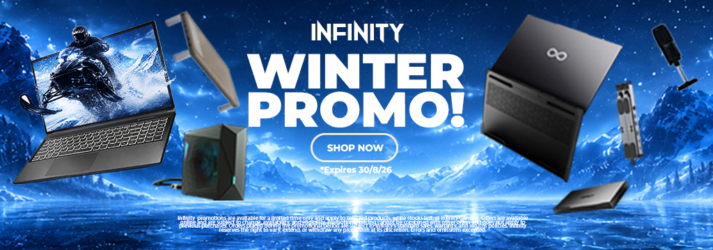 Infinity Gaming Laptop & Accessories Winter Promotion