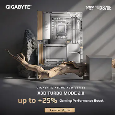 Unleash Next-Level Gaming with GIGABYTE X870E X3D Motherboards