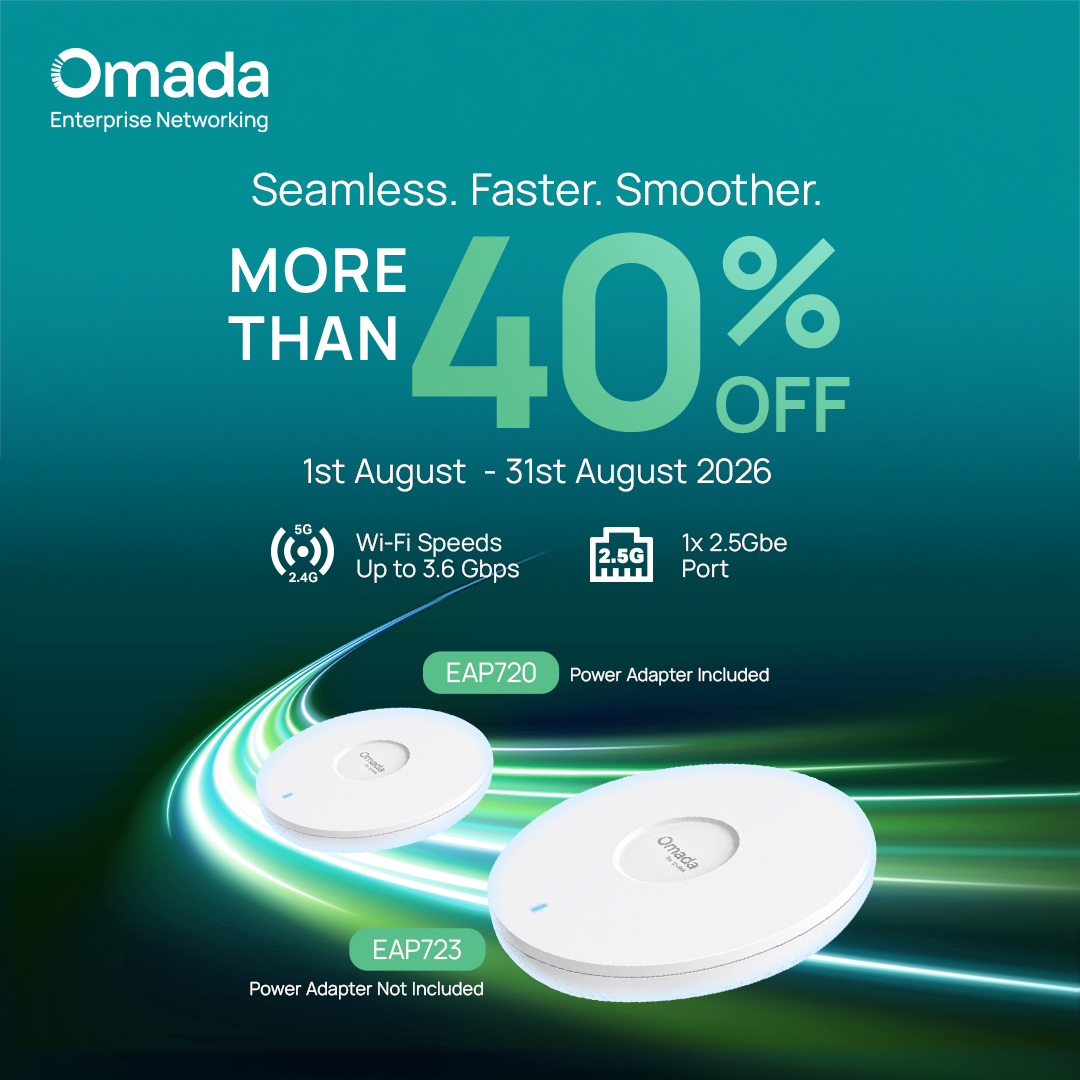 Save Over 40% on Selected TP‑Link Omada EAP720 & EAP723 WiFi Access Points
