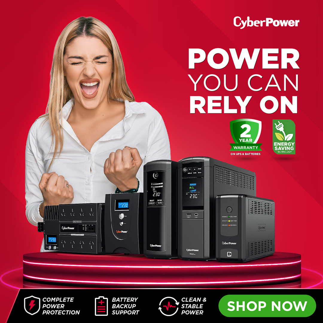 CyberPower UPS & Battery Backup Solutions for Your Home and Business