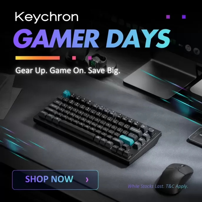 Keychron Intel Gamer Days 2026 | Gear Up Your Play with Epic Keyboard & Mouse Deals