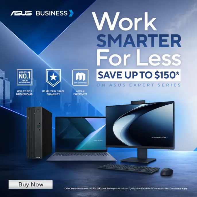 Save Up to $150 | ASUS Expert Series Business PCs & Monitors | Work Smarter For Less