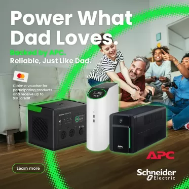 APC Father's Day Promotion | Claim Up to $30 Voucher with Select APC UPS