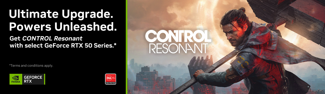Get CONTROL Resonant with Select GeForce RTX 50 Series