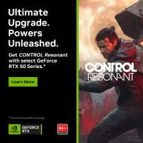 Get CONTROL Resonant with Select GeForce RTX 50 Series