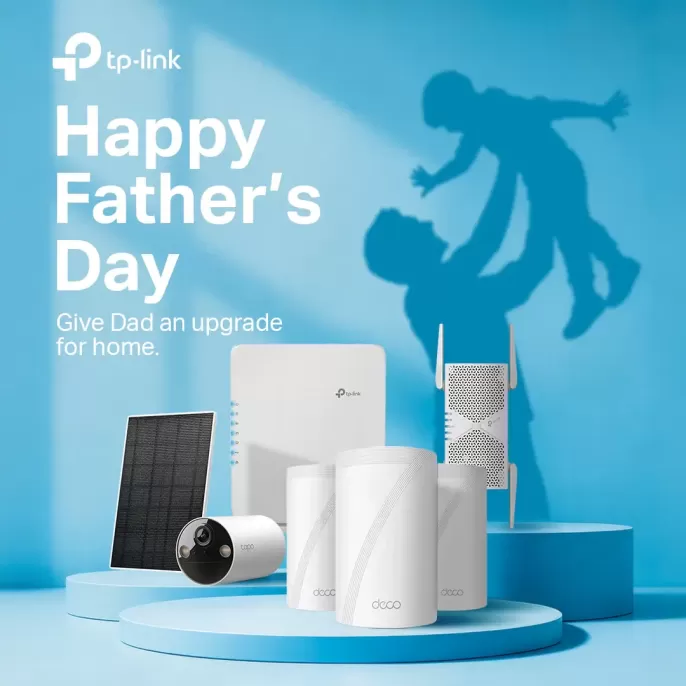 Upgrade Dad’s Tech with TP-Link Father’s Day Deals