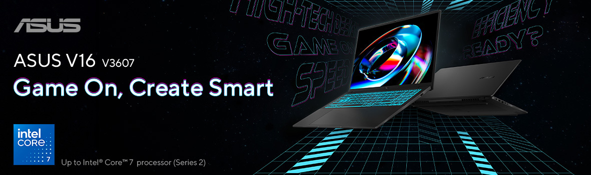 ASUS V16 V3607 Gaming Laptop | Game On, Create Smart