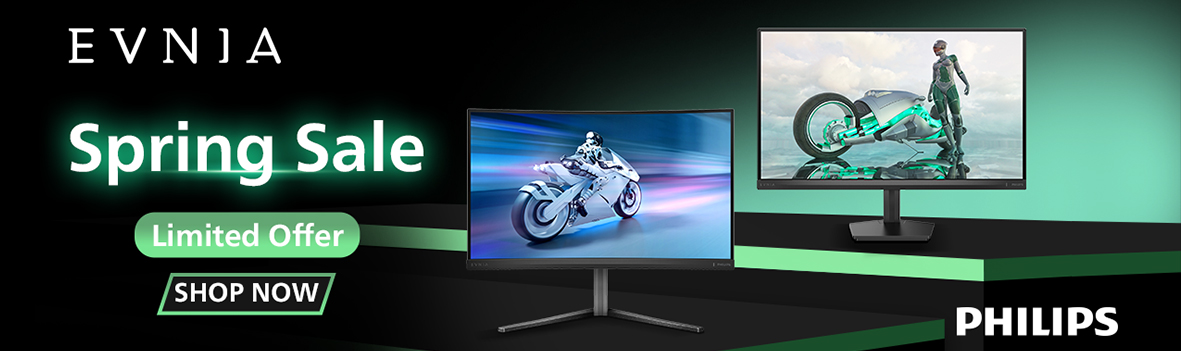 Philips Evnia Spring Sale | Limited-Time Gaming Monitor Offers