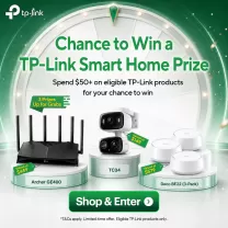 Chance to Win 1 of 3 TP-Link Smart Home Prizes