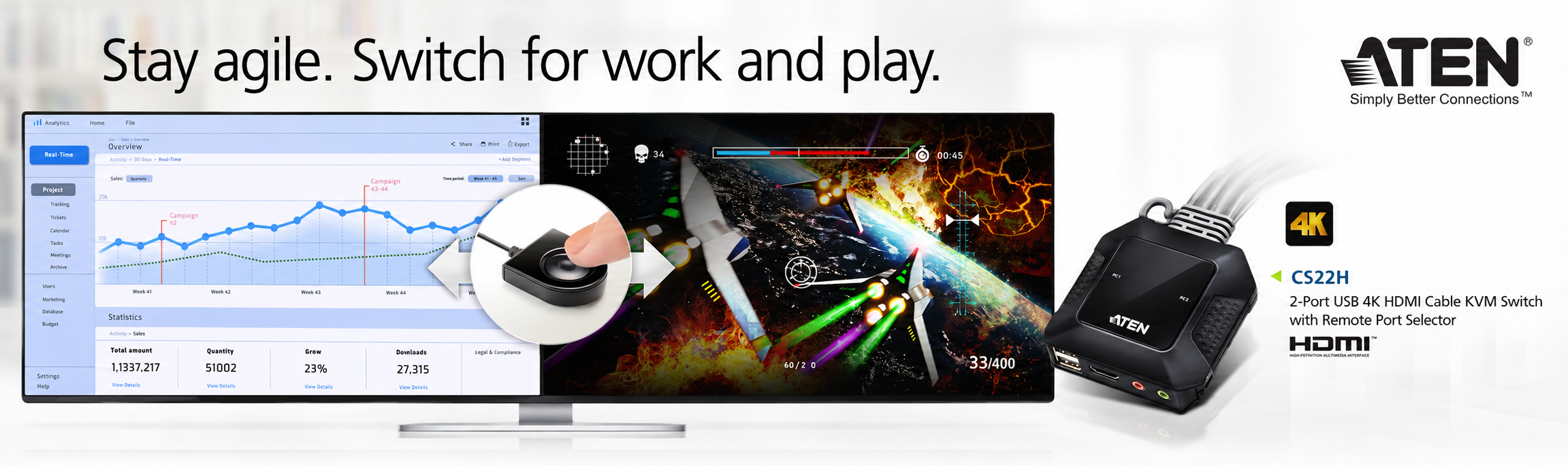 ATEN Black Friday Early Bird Sale | Save Up to 10% on KVM, USB & HDMI Gear