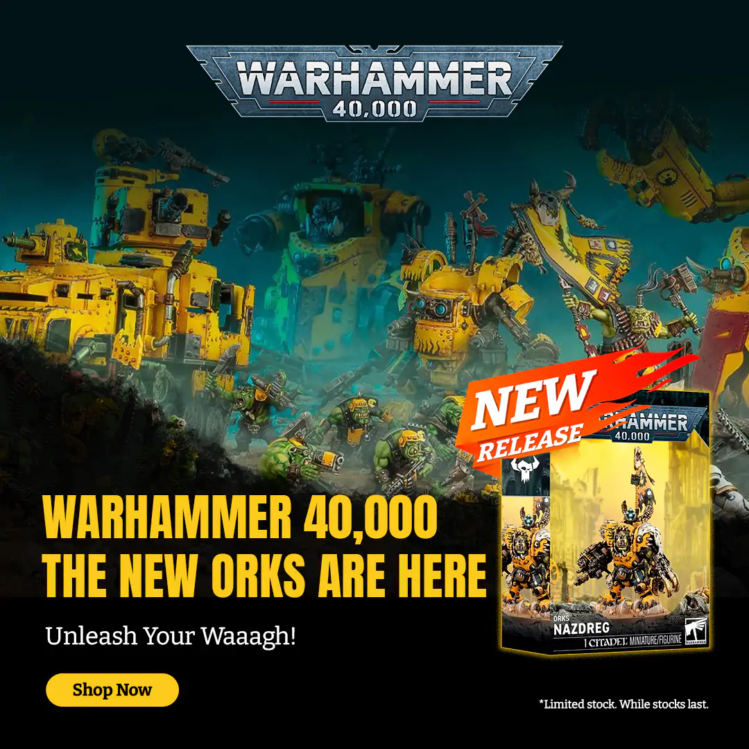 Build Your Waaagh! with the Latest Warhammer 40,000: Orks