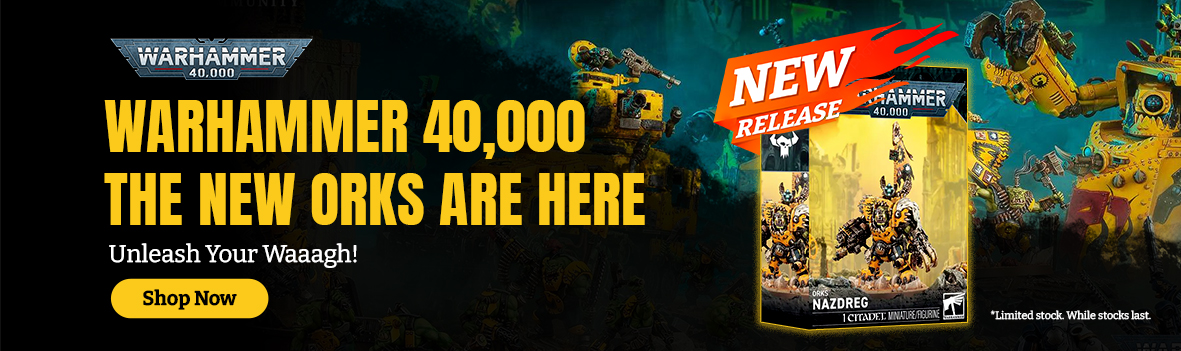 Build Your Waaagh! with the Latest Warhammer 40,000: Orks