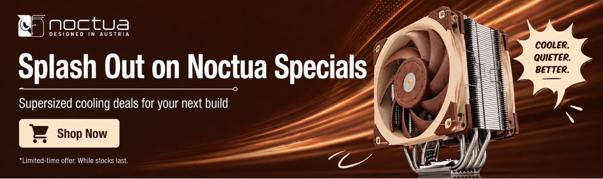 Noctua Promotion – Save Up to $30 on Listed Products