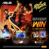 Chance to Win 1 of 2 Street Fighter PCs with ASUS