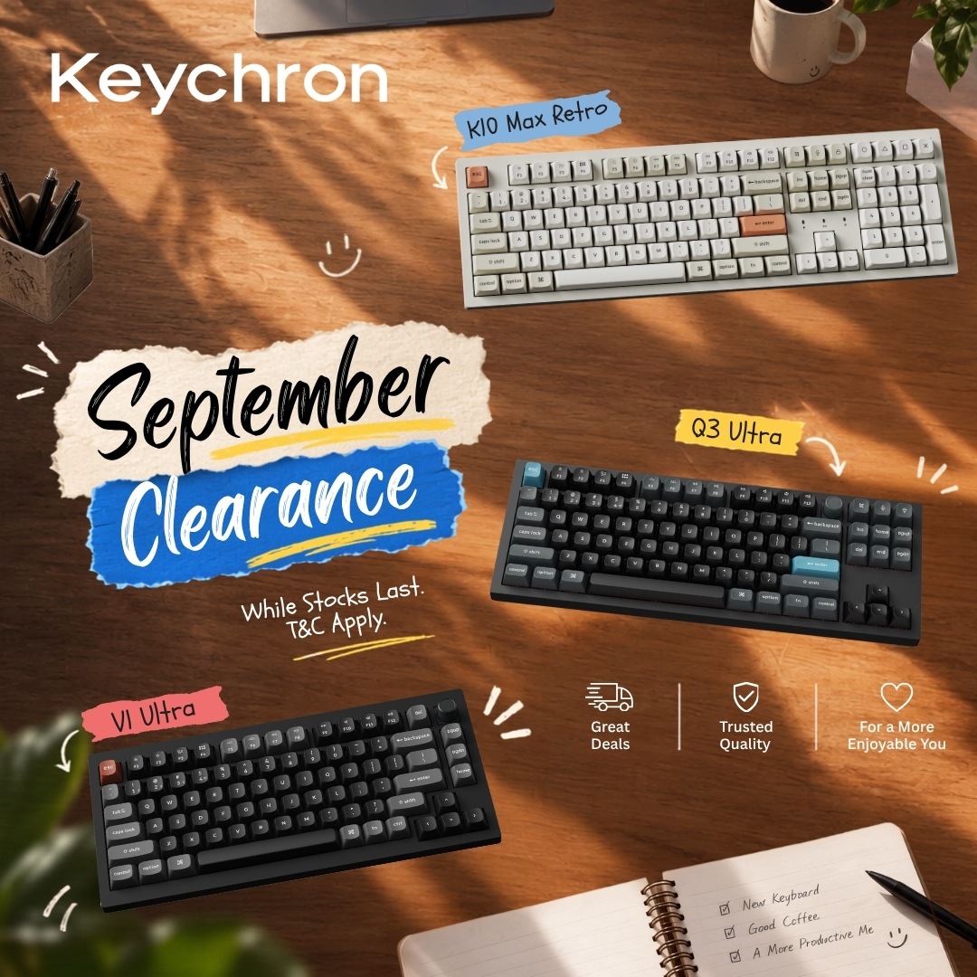 Keychron September Clearance | Great Deals on Keyboards