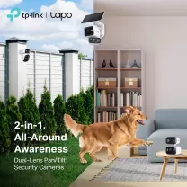 TP-Link Tapo Dual-Lens Security Cameras | 2-in-1 All-Around Awareness