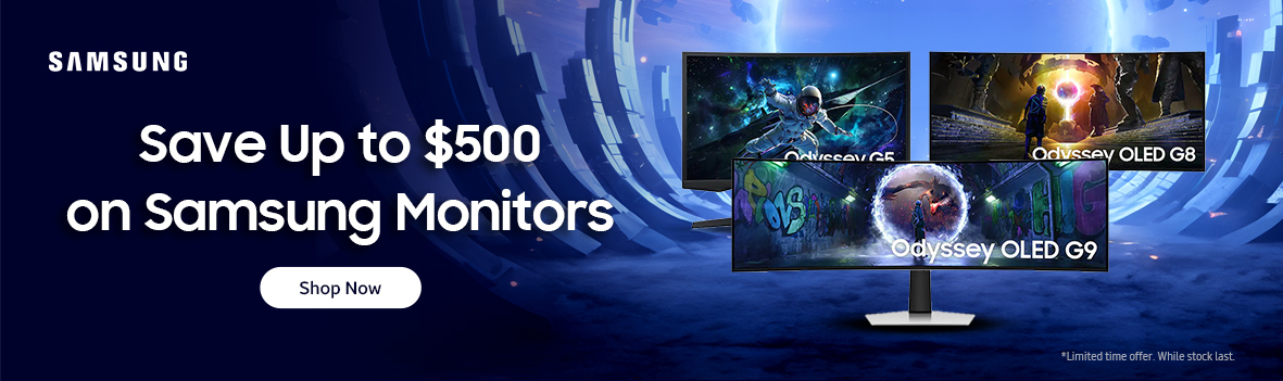 Samsung Monitor Sale – Save Up to $500 on Select Models