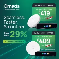 Bundle Up & Save Over 20% on Select Omada Gateway & WAP Bundles