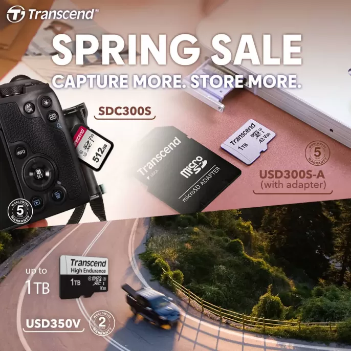 Refresh Your Setup with Transcend SSDs, Memory, USB Drives & More