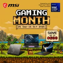 MSI Gaming Month | Save Up to $1,000 on Gaming Laptops & Handhelds
